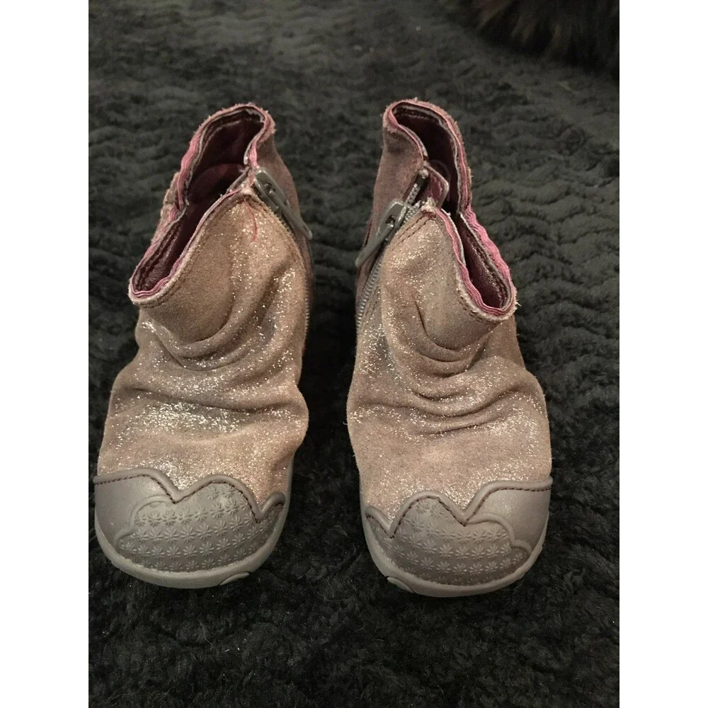 Clark’s Slouchy Boots 5 Toddler Glitter